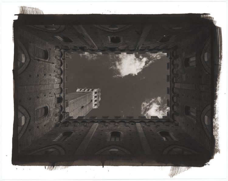 "Look up"